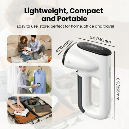 STEAMIFY™ Pro Stoomstrijkijzer met Zuigfunctie – Geen Kreukels in Enkele Seconden