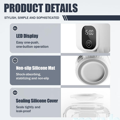 PUREWASH™ Mini Underwear Washer 🫧 Draagbaar, Oplaadbaar & Diepe Reiniging 🩱✨