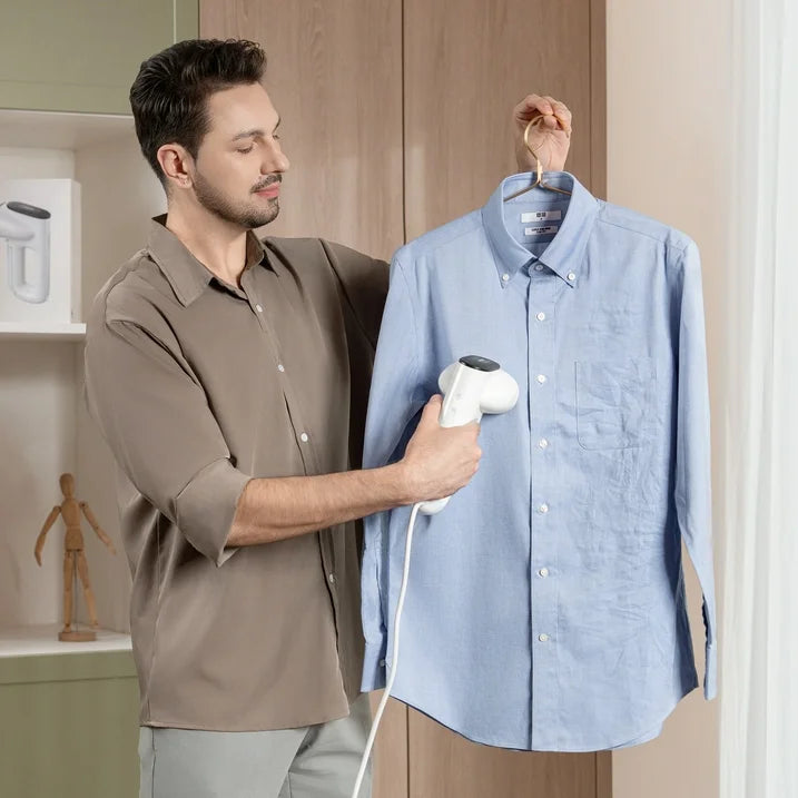 STEAMIFY™ Pro Stoomstrijkijzer met Zuigfunctie – Geen Kreukels in Enkele Seconden