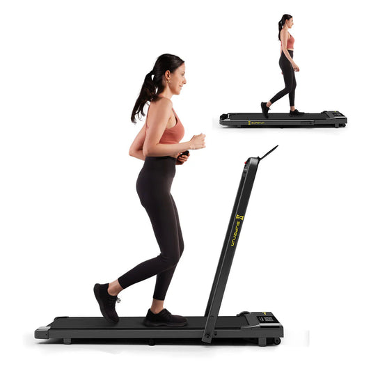Treadmill™ Q1 Mini Opvouwbare Loopband met Leuning